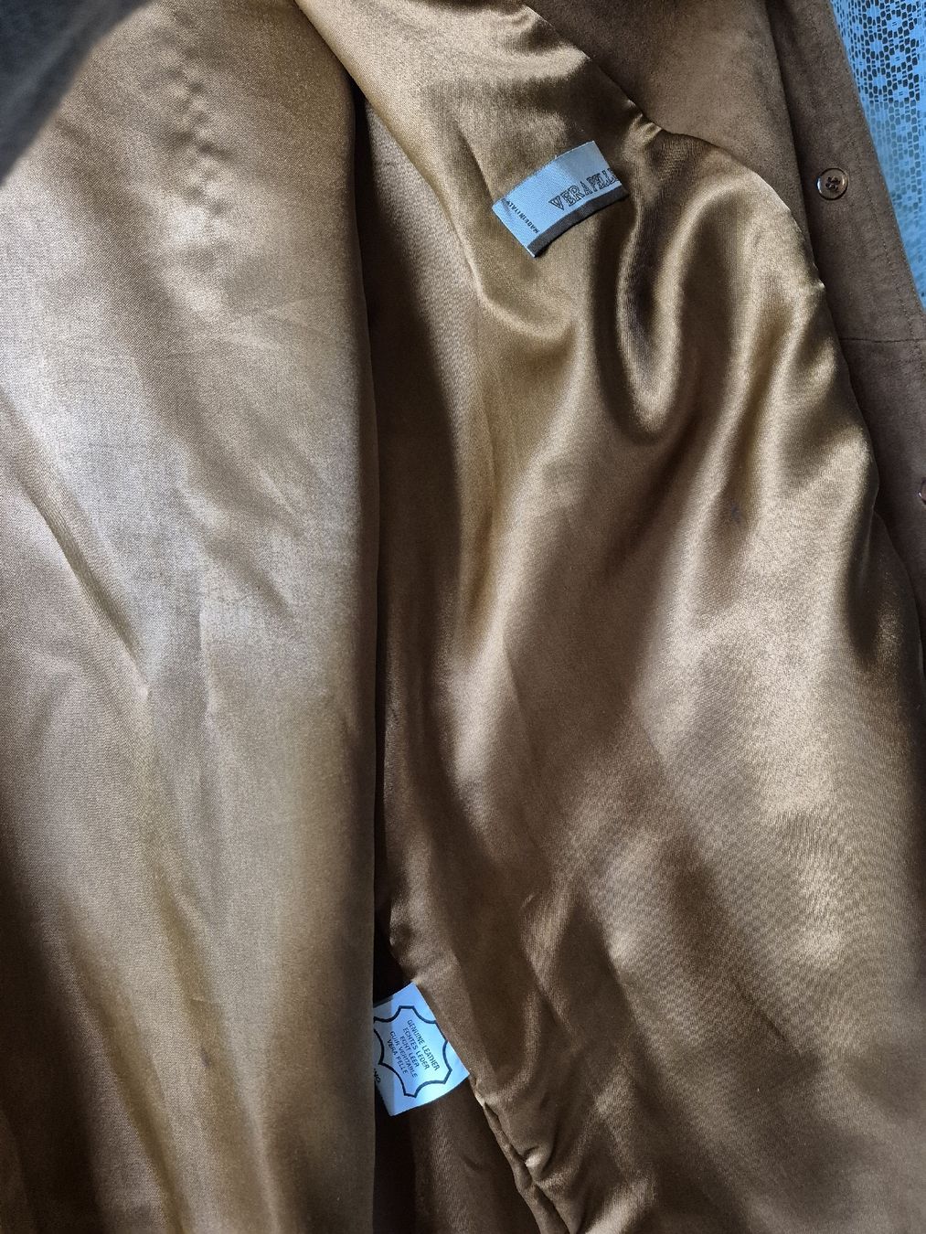 Manteaux: Wildlederjacke braun, echtes Leder Gr. 47 – Neuf (Voir description) à Schmitten FR par Sam2525 6