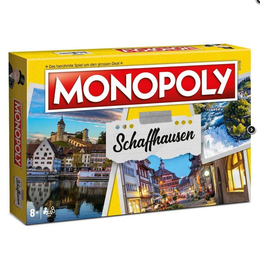Giochi: Monopoly - Schaffhausen – Nuovo e nell'imballaggio originale da Oensingen venduto da Liquidations-Shop 1