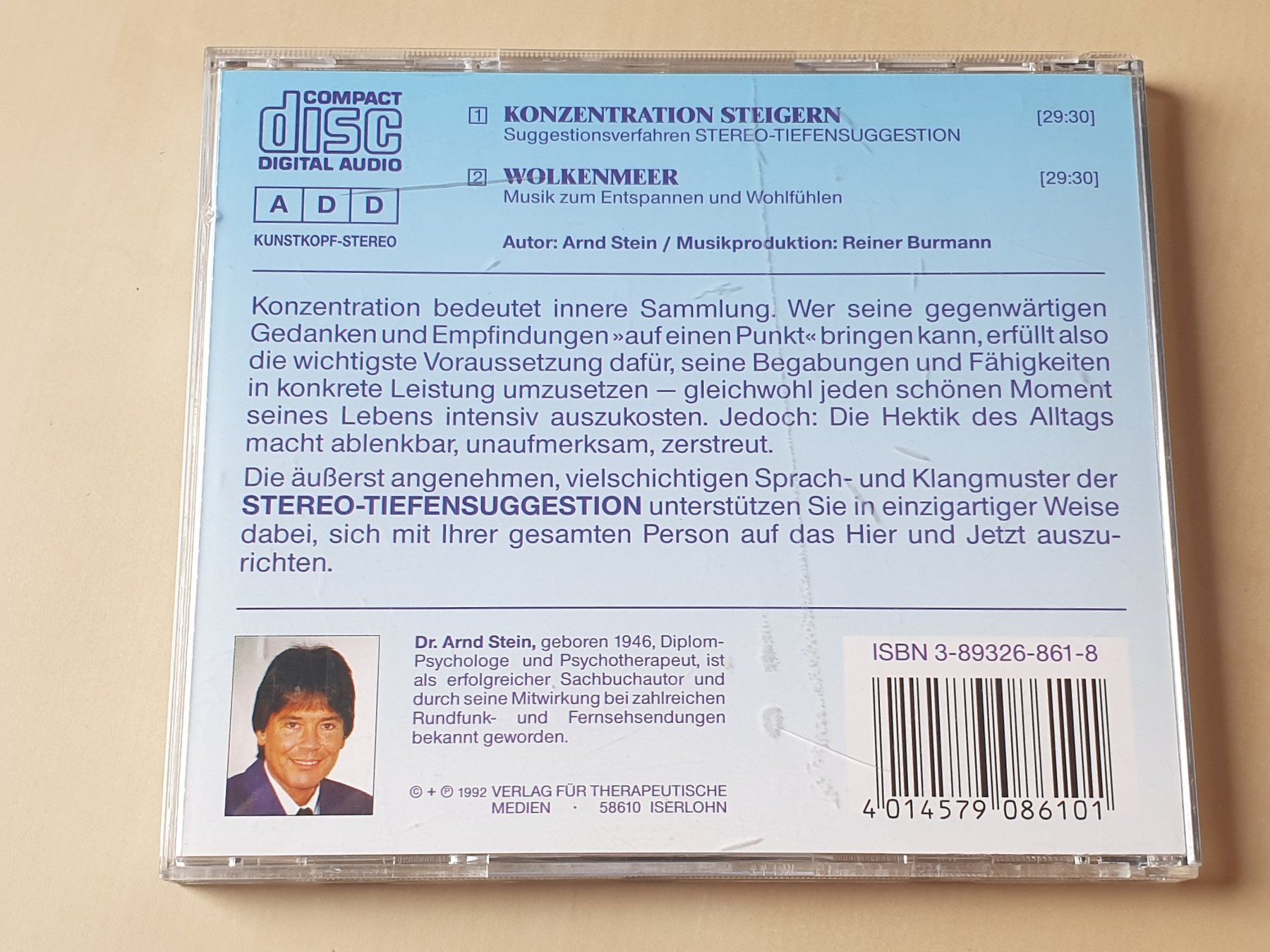 CD: Arnd Stein Konzentration steigern – Usato da Stansstad venduto da collectorsshop 1