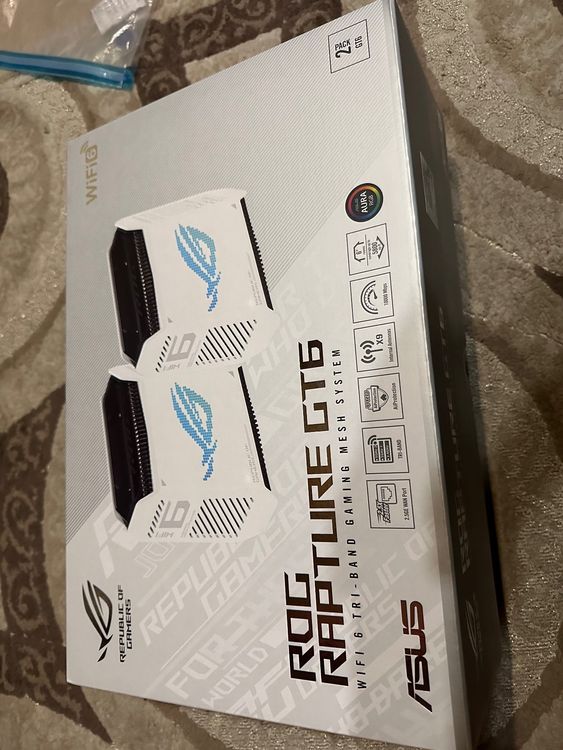 Routeur Asus ROG Rapture GT6 double kit Wifi6 sans-fil (Gebraucht) in ...