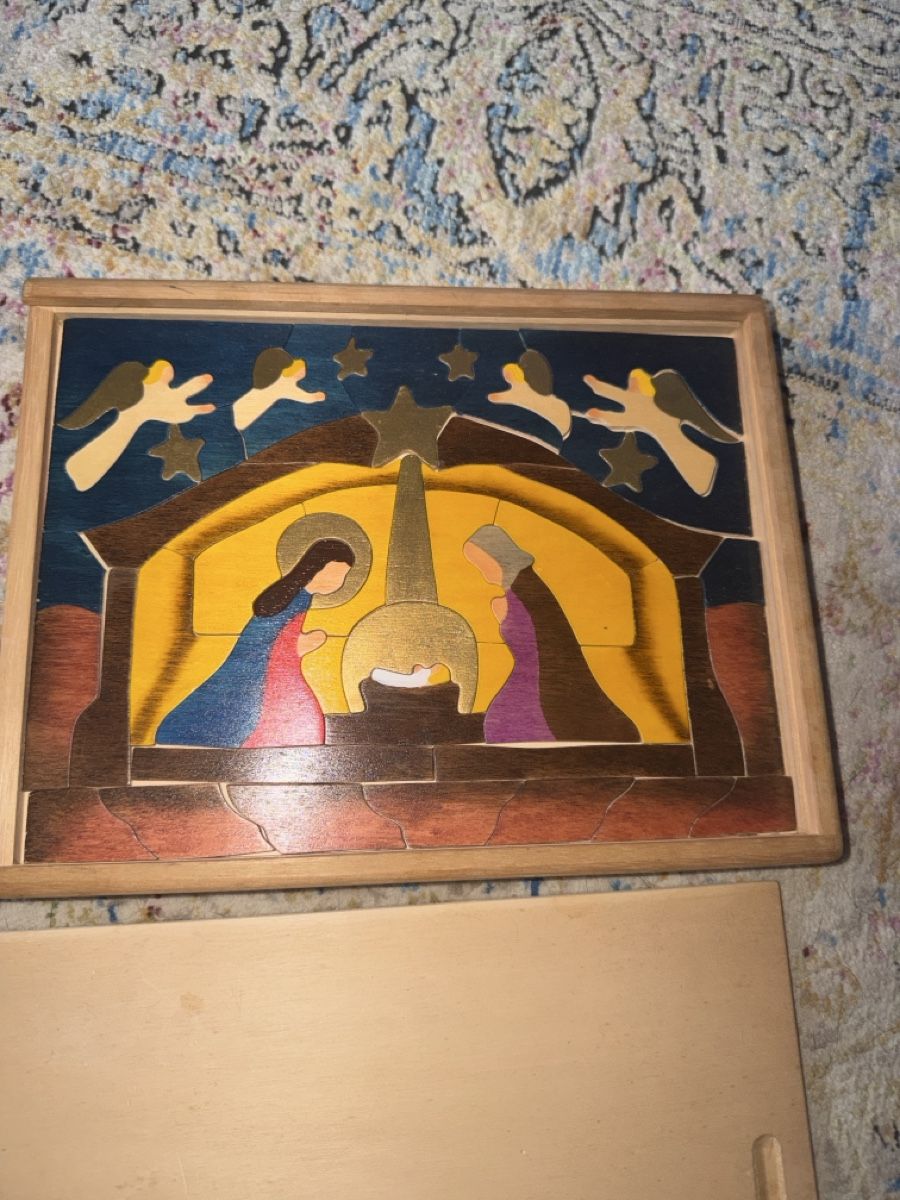 Puzzle: Wunderschönes Anthroposophisches, Holz Puzzle – Usato da Wahlen b. Laufen venduto da Salome7
