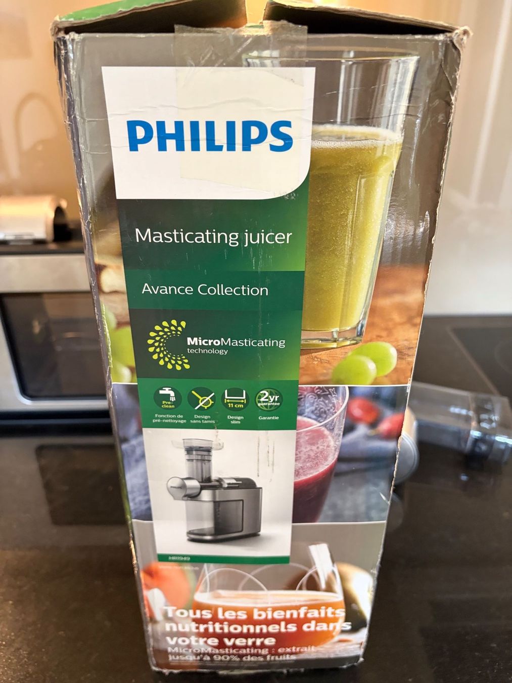 Philips Elettrodomestici da cucina: Philips Masticating Juicer HR1949, Entsafter – Usato da Wil SG venduto da Klicks 9