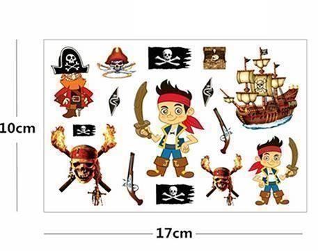 Make-up: Tatouage temporaire Pirate – Nuovo e nell'imballaggio originale da Gurmels venduto da Swisspod 1