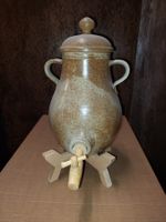 Keramik Weinkaraffe mit Zapfhahn - Vintage Look Top!