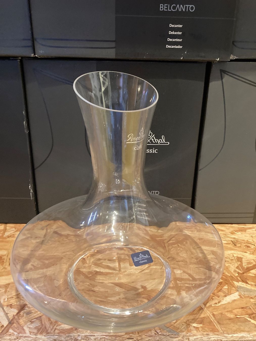 Rosenthal Caraffe: Rosenthal Classic Belcanto Decanteur Neu – Nuovo e nell'imballaggio originale da Erlenbach im Simmental! venduto da Simmentaler-Perlen