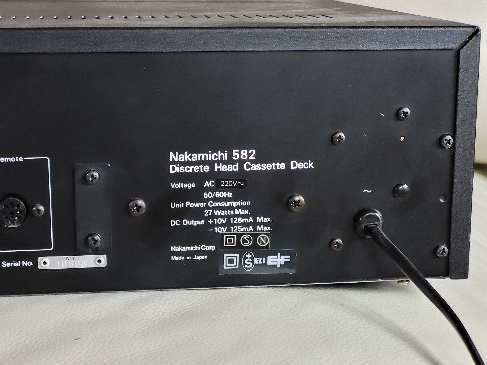 Bandmaschinen: Nakamichi 582 Tape – Gebraucht aus Walkringen von adev1234 5