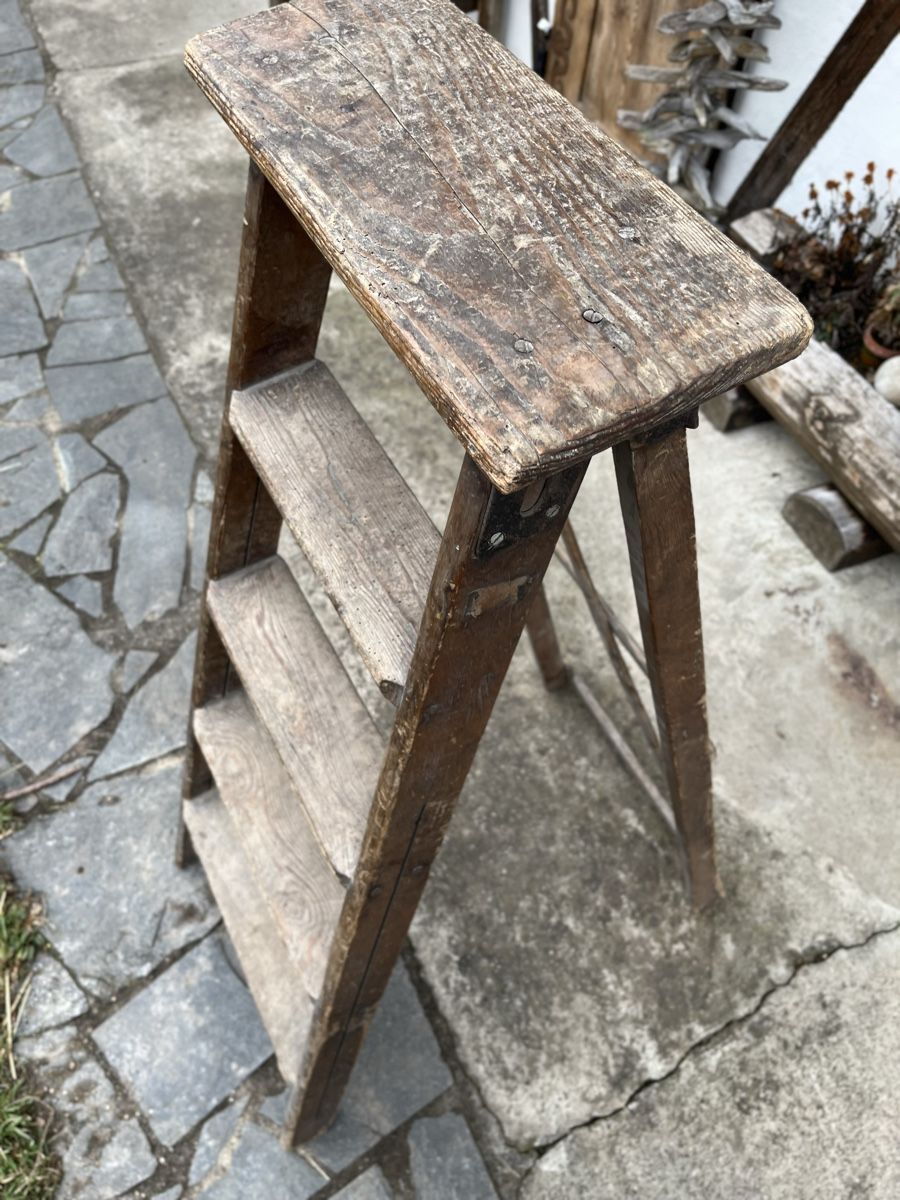 Scale: Antike Holzleiter – Usato da Heimenhausen venduto da Bufnof 1