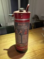 Antiker Feuerlöscher Brevo Schaumlöscher rot