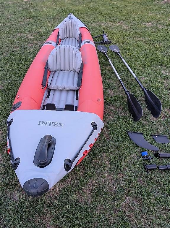 Boote: Schlauchboot Kayak Intex Excursion Pro – Gebraucht aus Rapperswil SG von boatix 3