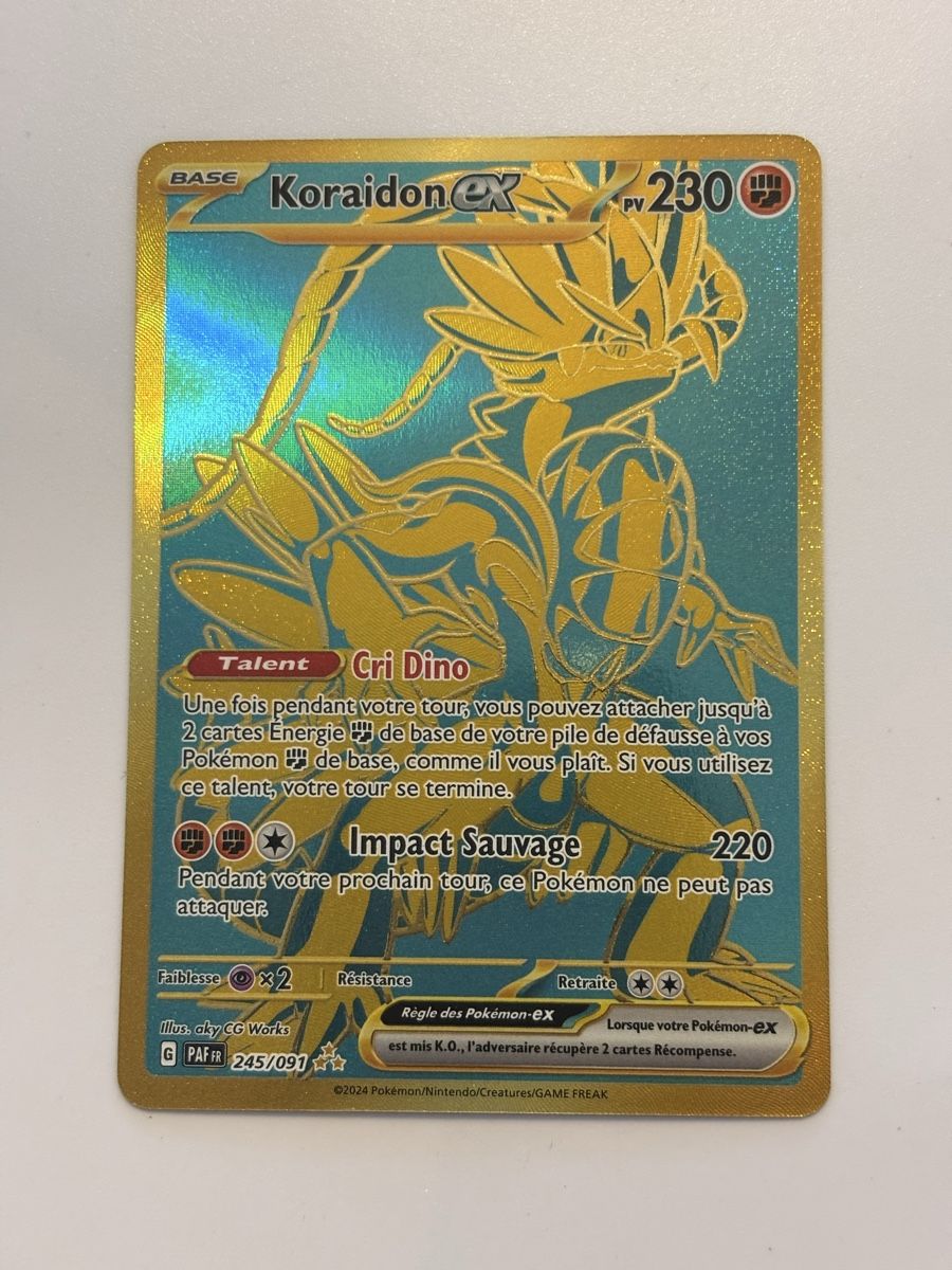 Pokémon Sammelbilder & Trading cards: Carte Pokémon KORAIDON paf 245 – Neu (gemäss Beschreibung) aus lausanne von helderj