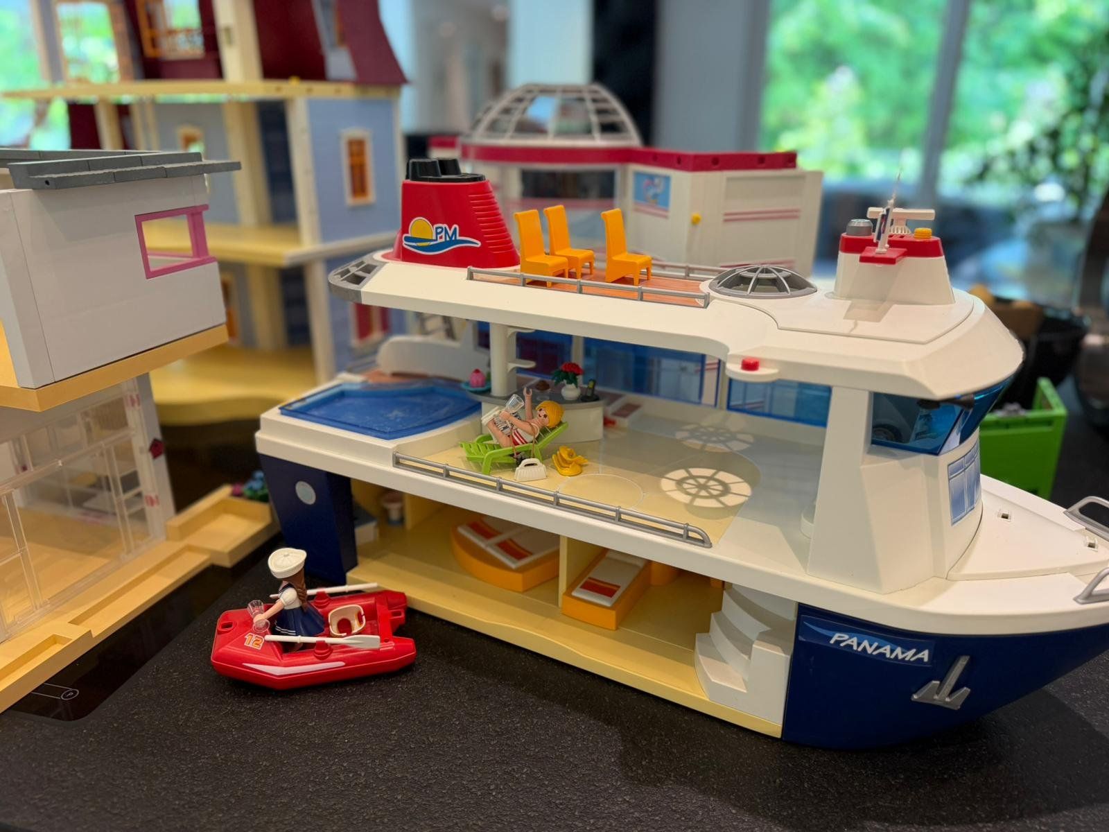 Playmobil Giocattoli: Playmobil Set divers, viele Figuren, Häuser, Schiff - SUPER! – Usato da Vitznau venduto da maybach01 7