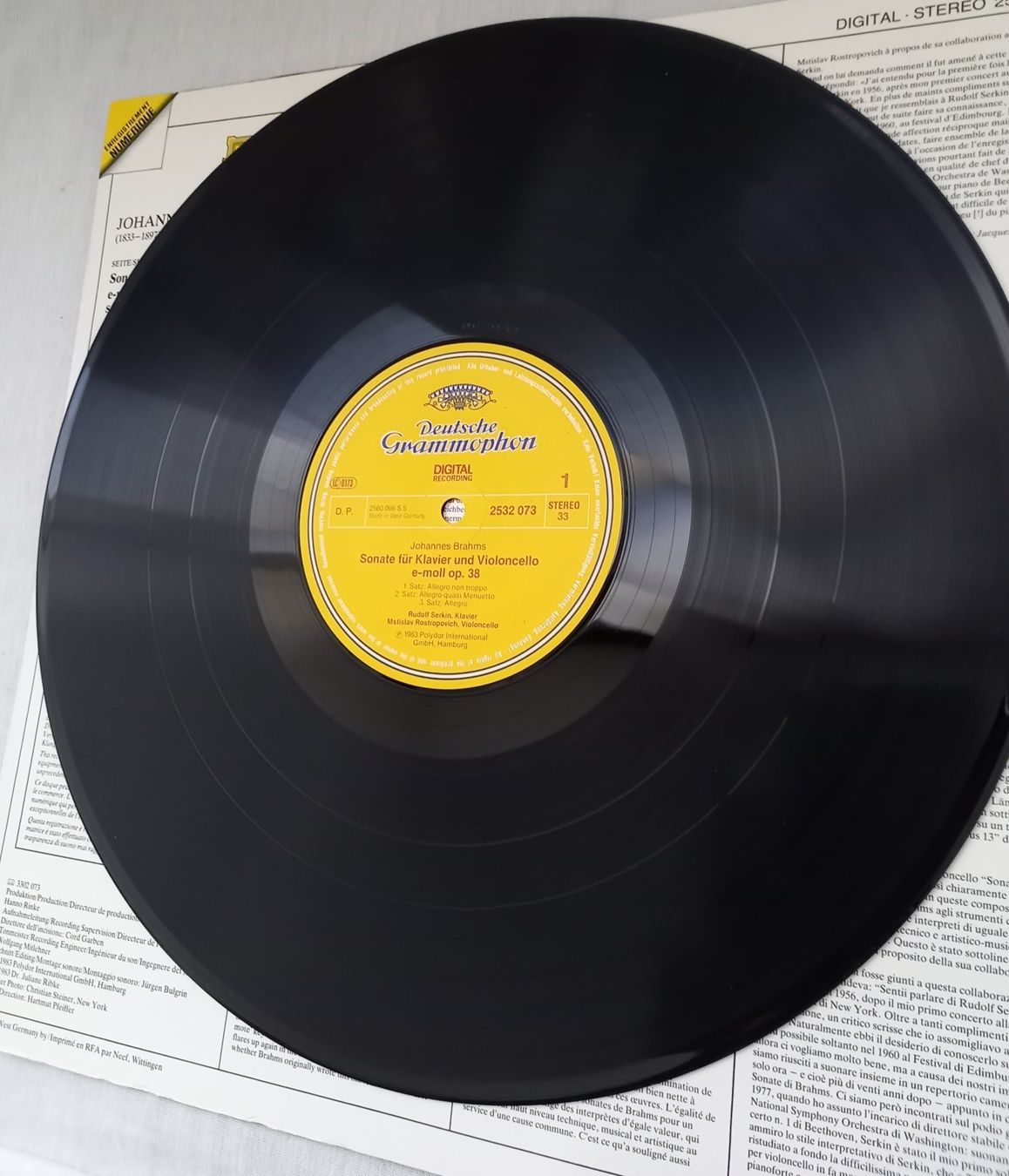 Dischi in vinile: KLASSIK-LP JOHANNES BRAHMS – Nuovo (secondo la descrizione) da Binningen venduto da mar_2jlr 6