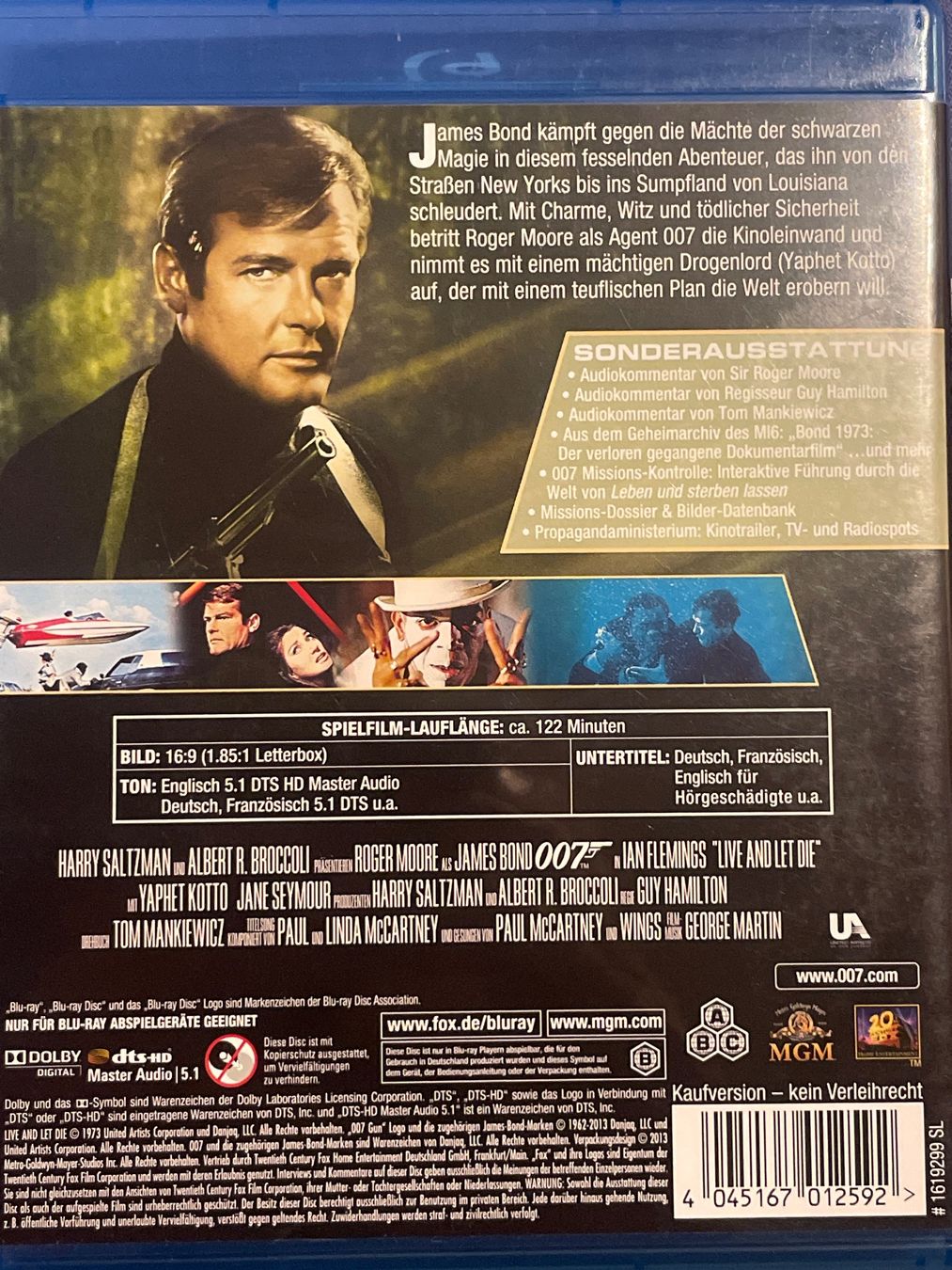 Tutti i DVDs: James Bond - Leben und sterben lassen  007 – Nuovo (secondo la descrizione) da Waldenburg venduto da Gonzo8 1