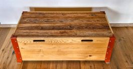 Holztruhe, Aufbewahrungstruhe, Couchtisch - Top Zustand!