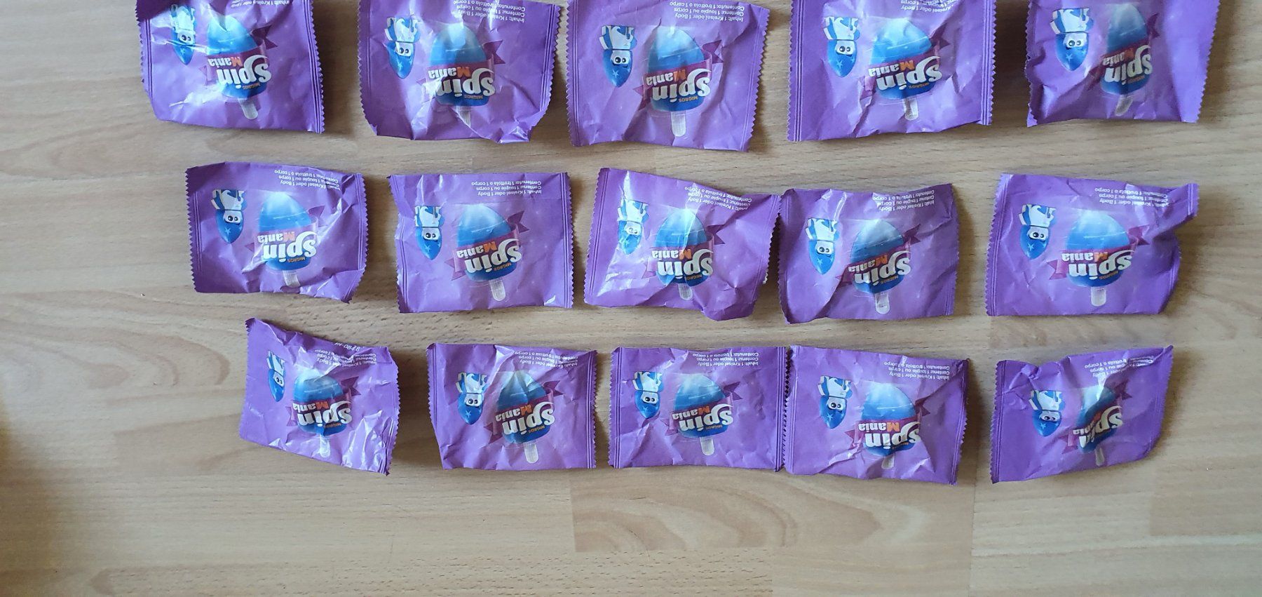 Migros Figuren: Migros, Spin Mania, 22 Päckli, neu – Neu und originalverpackt aus Rheineck von Jmurmeli 1