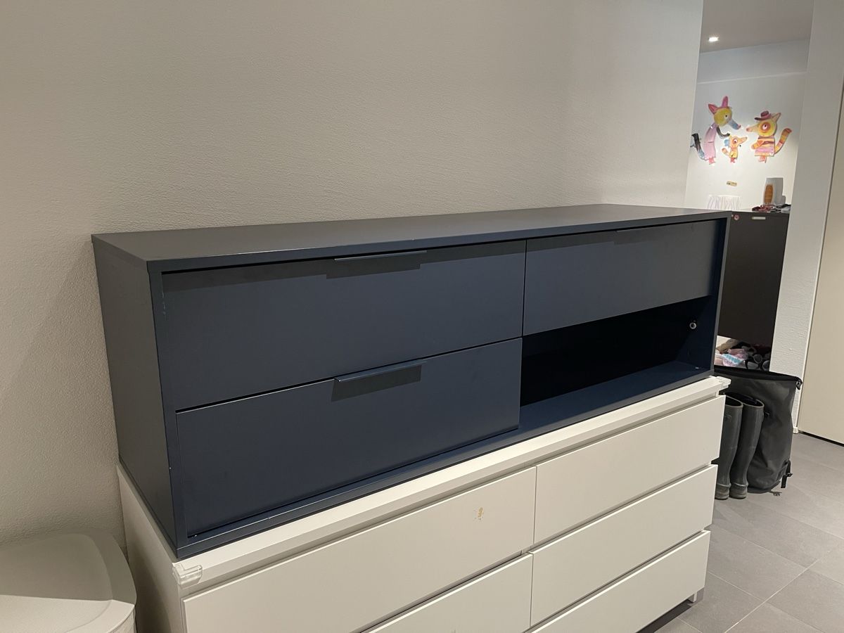 Commodes: IKEA Sideboard / Schuhkommode & TV-Möbel (Dunkelblau) – D'occasion à Oberarth par MaTla 2