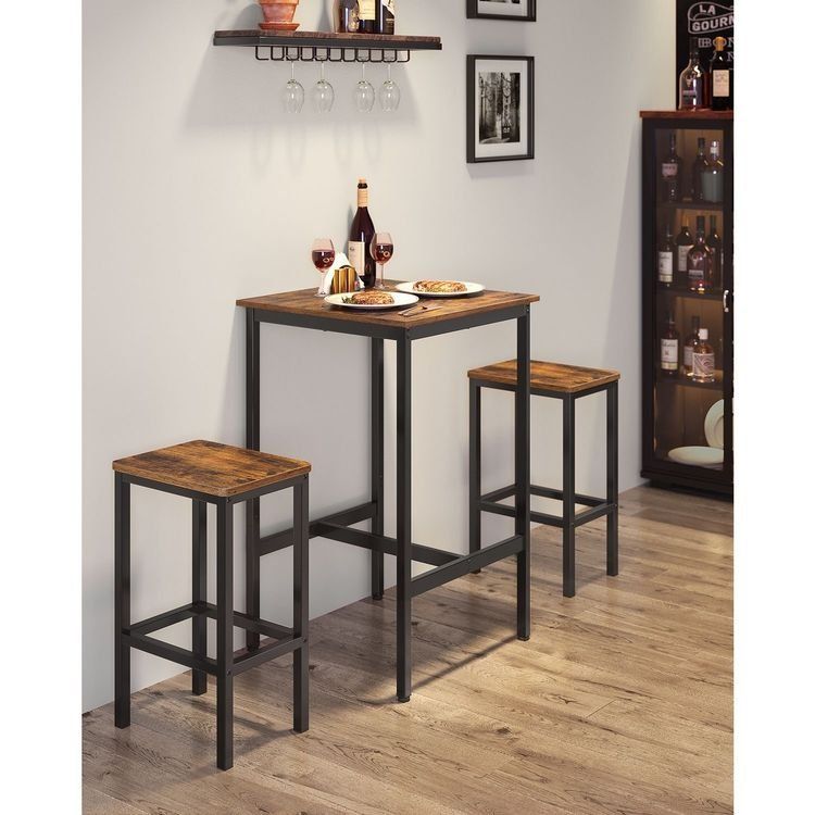 Tavoli: Bartisch mit Barhocker Set Küchentisch klein 60x60 SAPHIR – Nuovo e nell'imballaggio originale da Lachen SZ venduto da MAMORU-MOEBEL 1