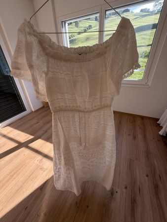 Kleid weiss Grösse 36 mit Etikett