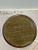 Gedenkmuenze Airbus A310 Condor Flug mit Krone(S37)
