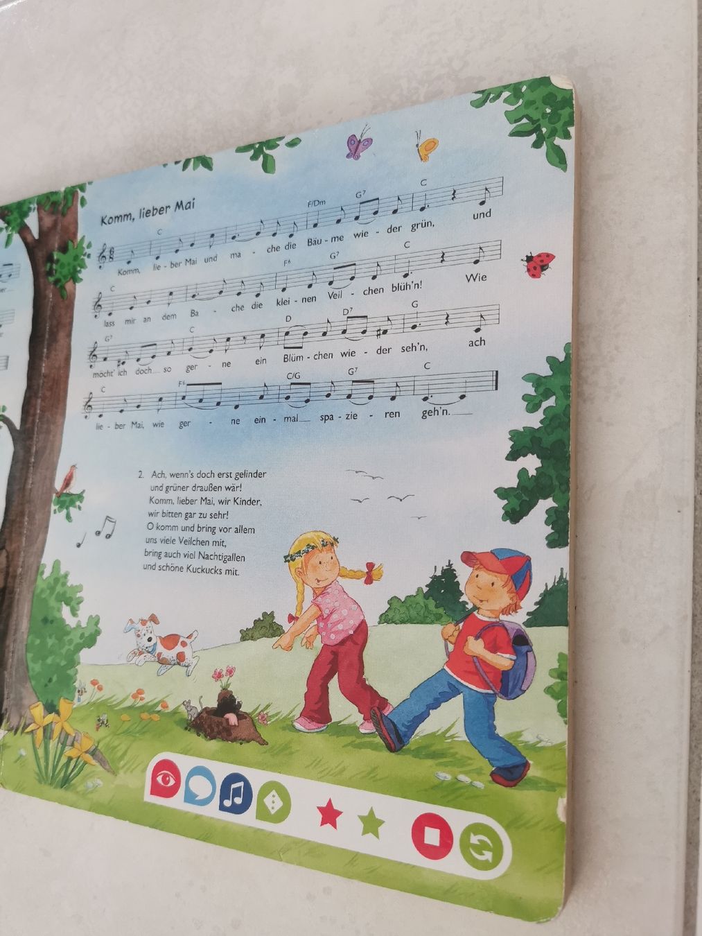 Libri: Tiptoi Buch Meine schönsten Kinderlieder – Usato da Brunnen venduto da JJaime 1
