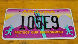 Kennzeichen Arizona Vintage (L6)