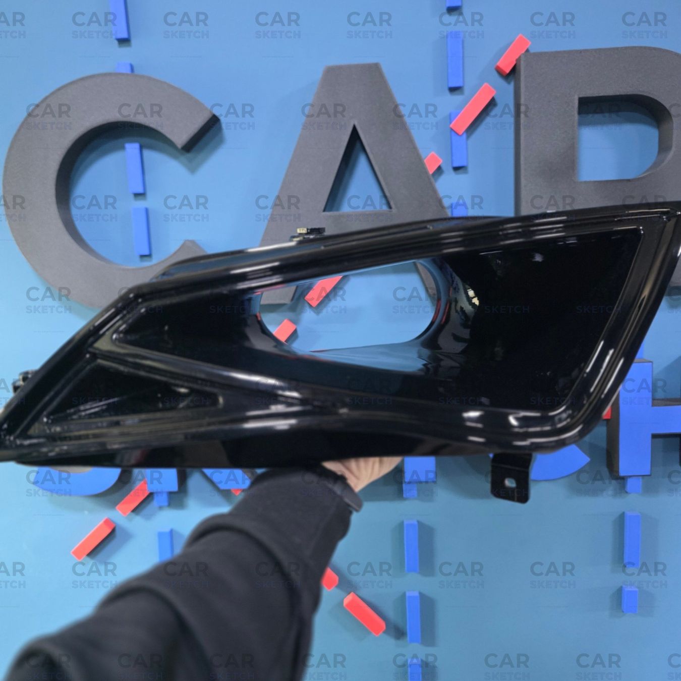 Fari: Seat Leon 5F Scheinwerfer-Lufteinlass mit LED – Nuovo (secondo la descrizione) da Dietikon venduto da CarSketch 5