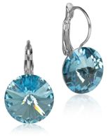 Ohrringe versilbert Primero Crystals 14 mm