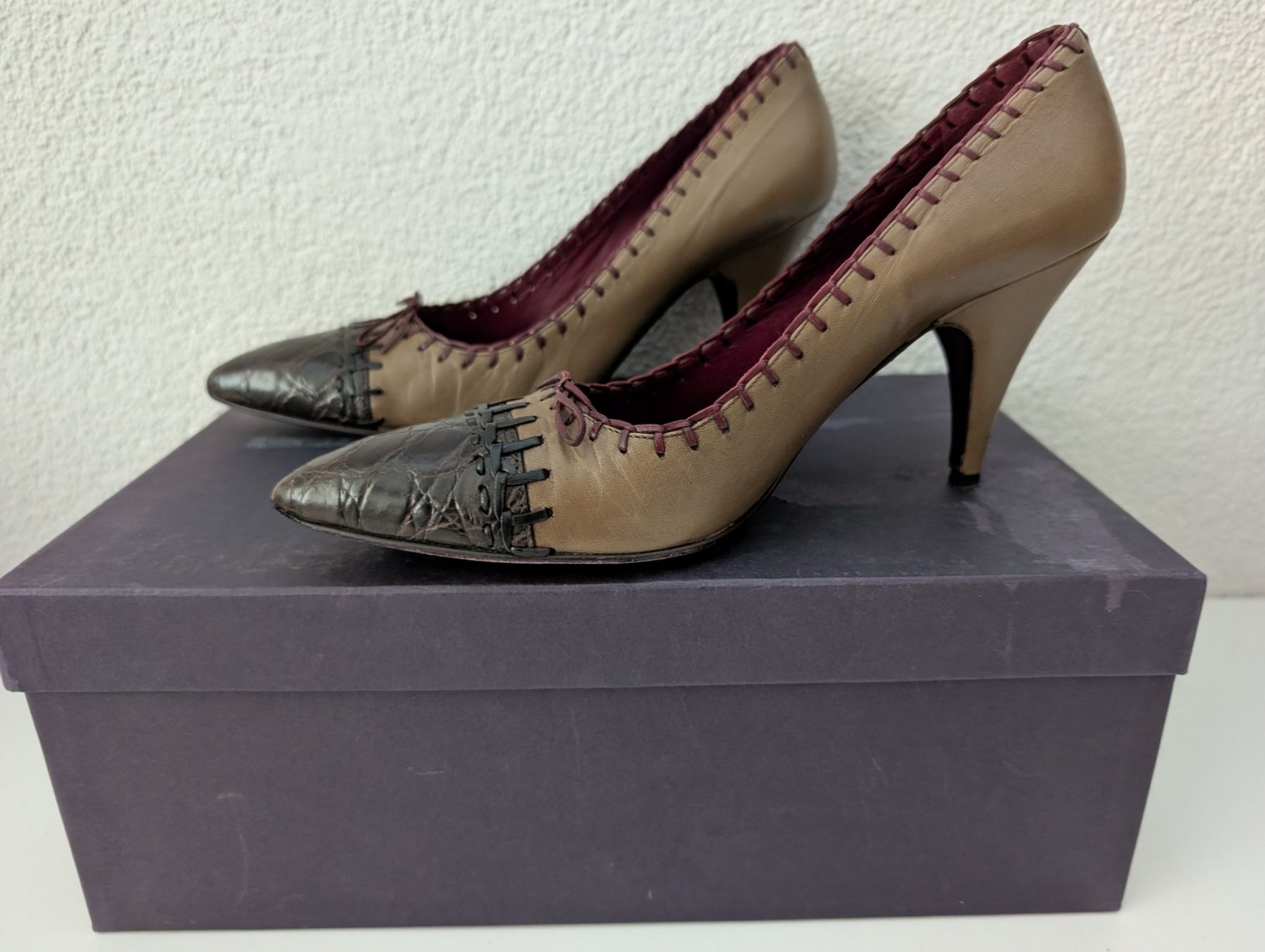 Prada Scarpe da donna: PRADA Lederschuhe, Gr. 38.5 – Usato da Ermatingen venduto da Hanni_und_Nanni 4