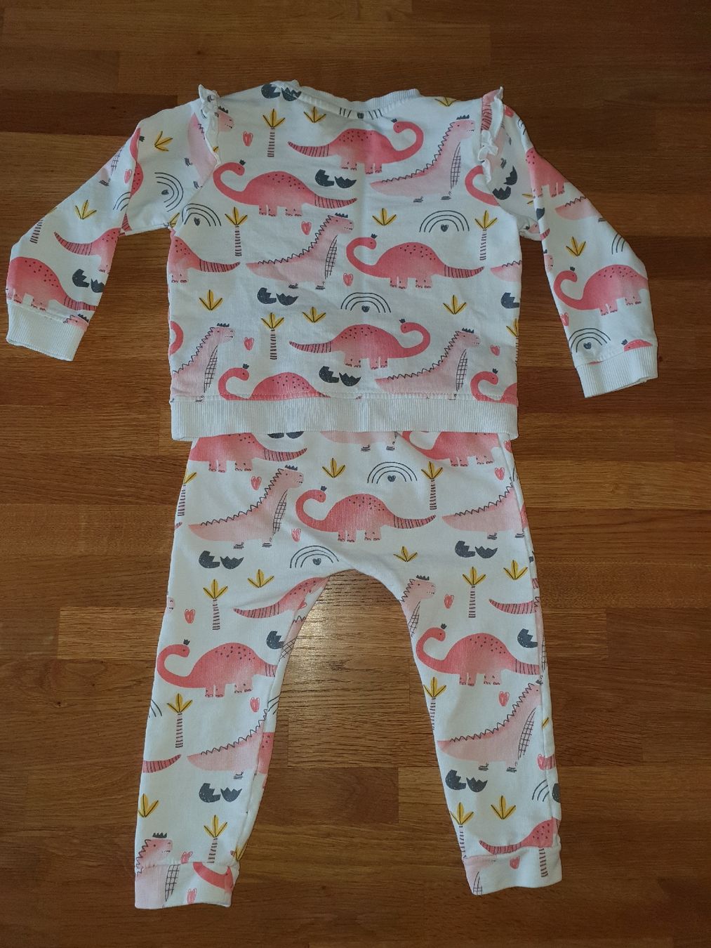 Lotti & Set di vestiti: Süesses Dino-Set Hose & Pullover, Gr. 86, Top Zustand – Usato da Einigen venduto da thundermother 1