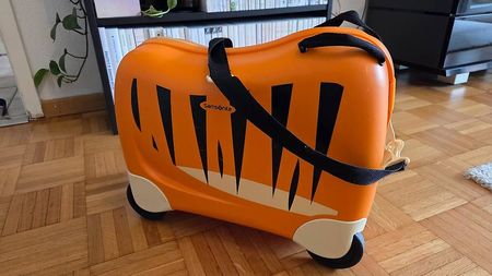 Valise à roulette enfant Samsonite Tigre