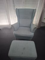 IKEA Strandmon Ohrensessel hellgrün