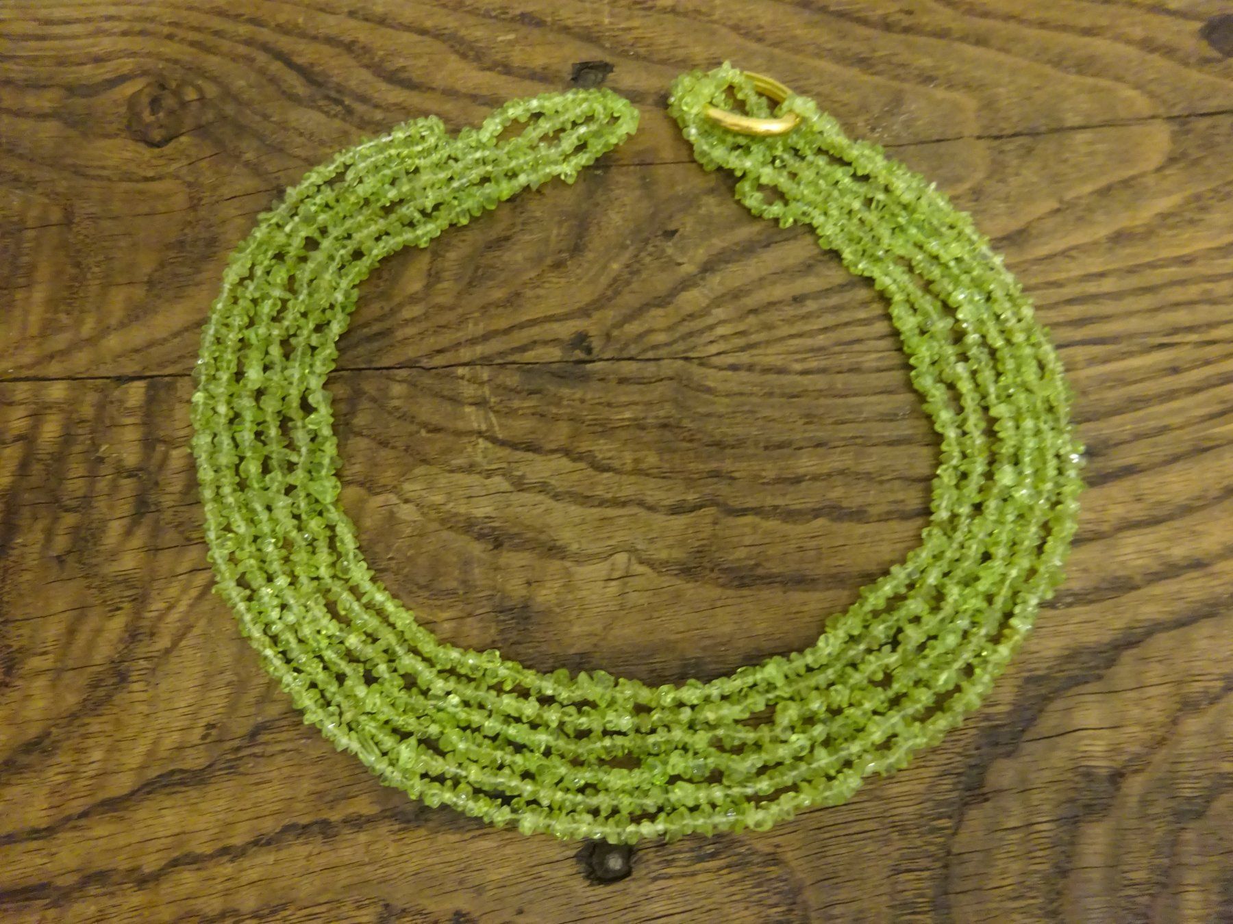 Catenine: Peridot Halskette – Usato da Oetwil am See venduto da Golfsud