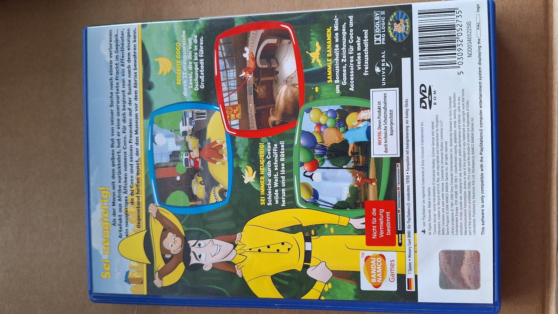 Giochi: Coco, der neugierige Affe - PS2 – Usato da Altstätten SG venduto da GGsGameshop 1