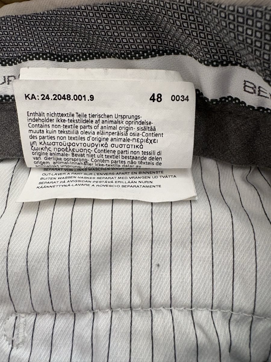 Hiltl Pantaloni: Weiss/Beige Hiltl Hose – Usato da Spiegel b. Bern venduto da Klc123 4