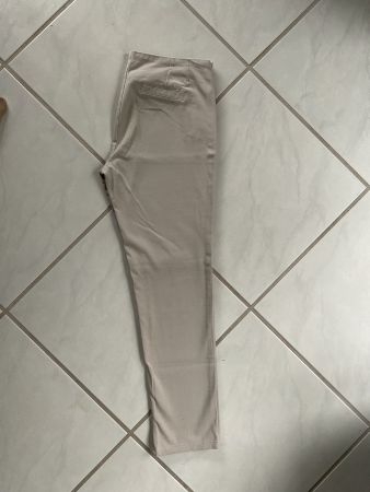 Charles Vögele Hose, beige, Gr. 38