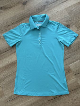 Kjus Damen Poloshirt Grösse XS Aqua mint, neuwertig