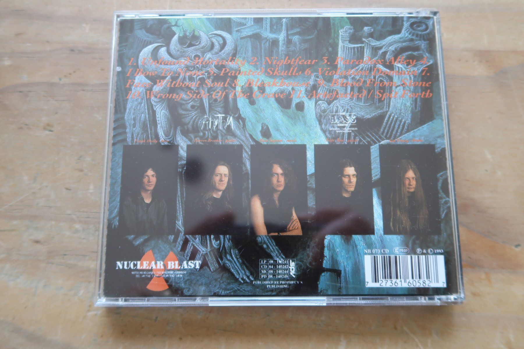 CD: BENEDICTION - TRANSCEND THE RUBICON - CD – Usato da Basel venduto da Patiscat 1