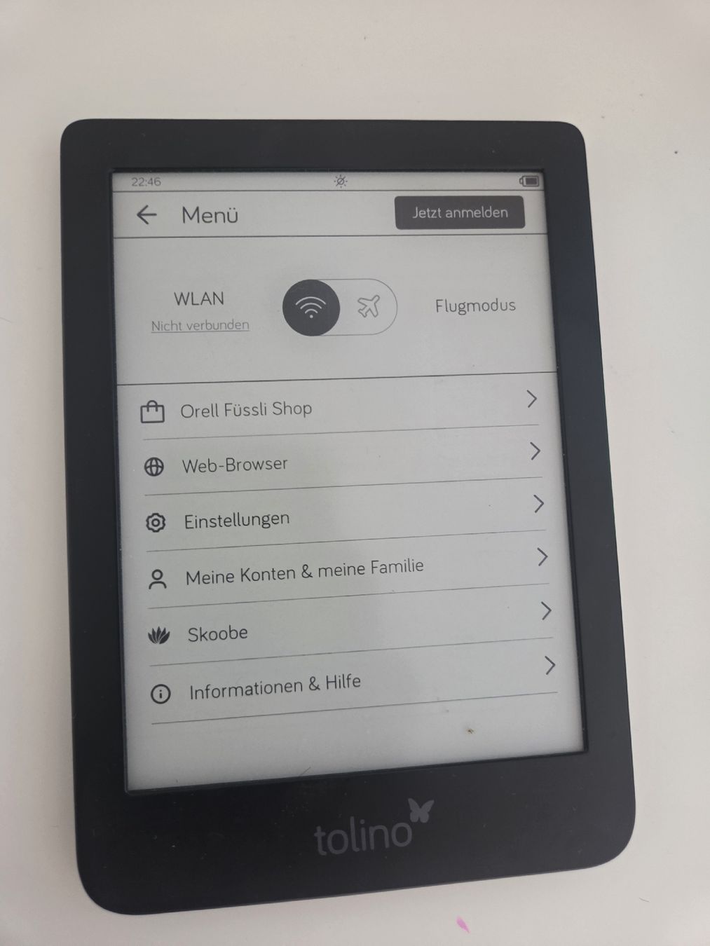 Tolino Tablet PC: tolino shine 3 E-Reader schwarz guter Zustand – Gebraucht aus Flawil von Hamdia12 1
