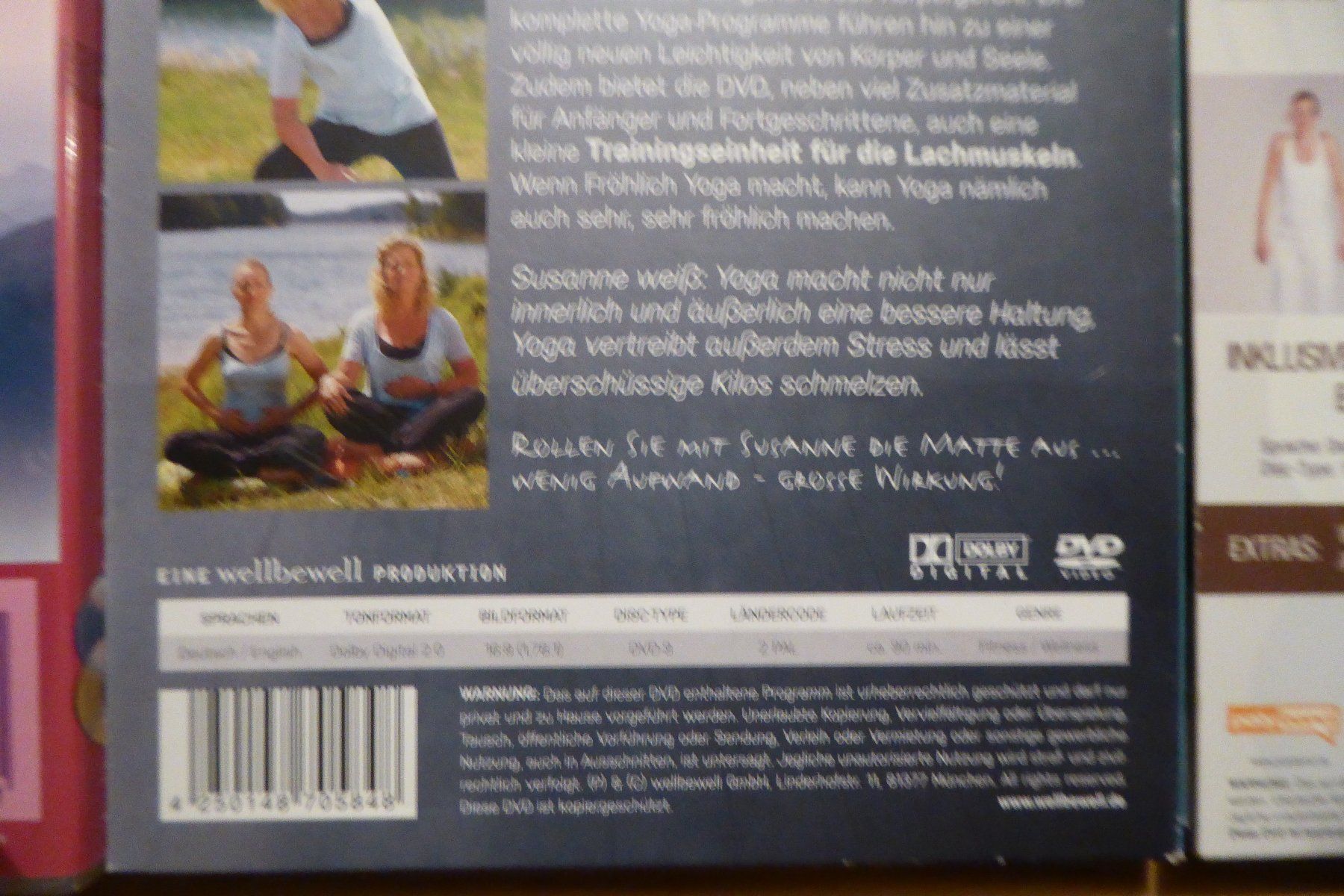 Tutti i DVDs: 3xDVD + Musik CD Yoga Pilates – Usato da Allschwil venduto da Summelsarium 4