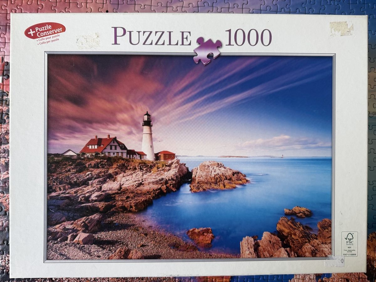 Puzzle: Leuchtturm Puzzle 1000 Teile – Usato da Männedorf venduto da Dsonne 1