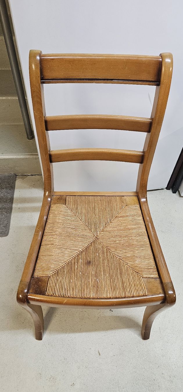 Sedie: Chaise ancienne bois assise paille  – Usato da Chardonne venduto da luc_8nlz