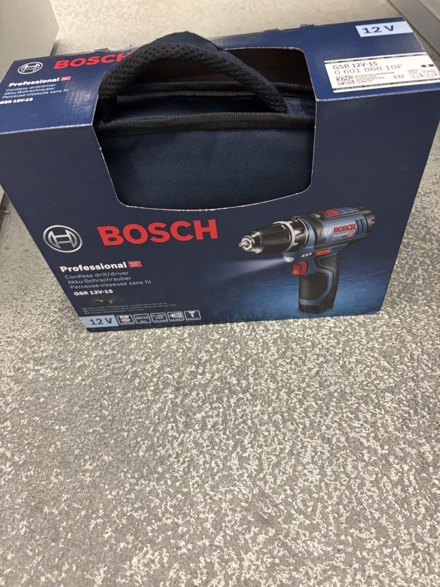 Bosch Trapani: Bosch Akkubohrmaschine – Nuovo e nell'imballaggio originale da Wimmis venduto da Soccerfanshop