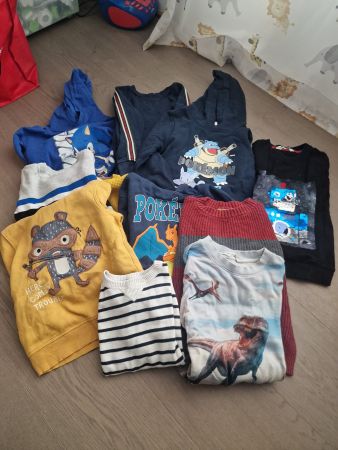 Kleidungspaket Junge diverse Marken Grösse 110-116