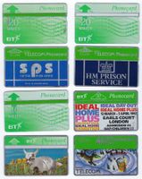Telefonkarte England Phonecard British Telecom 11 Stk #1081