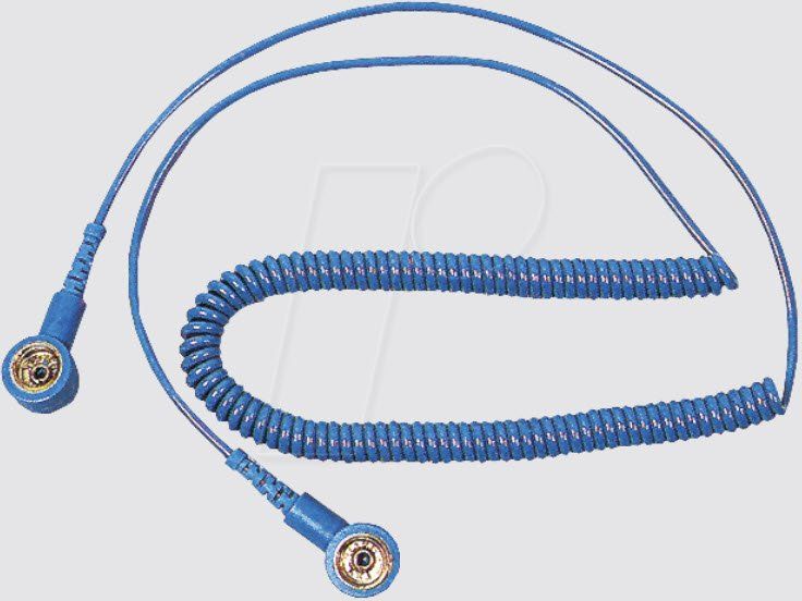 Cavi: ESD Ableitkabel, integrierter Schutzwiderstand, Spiralkabel – Nuovo e nell'imballaggio originale da Unterengstringen venduto da Tnovus