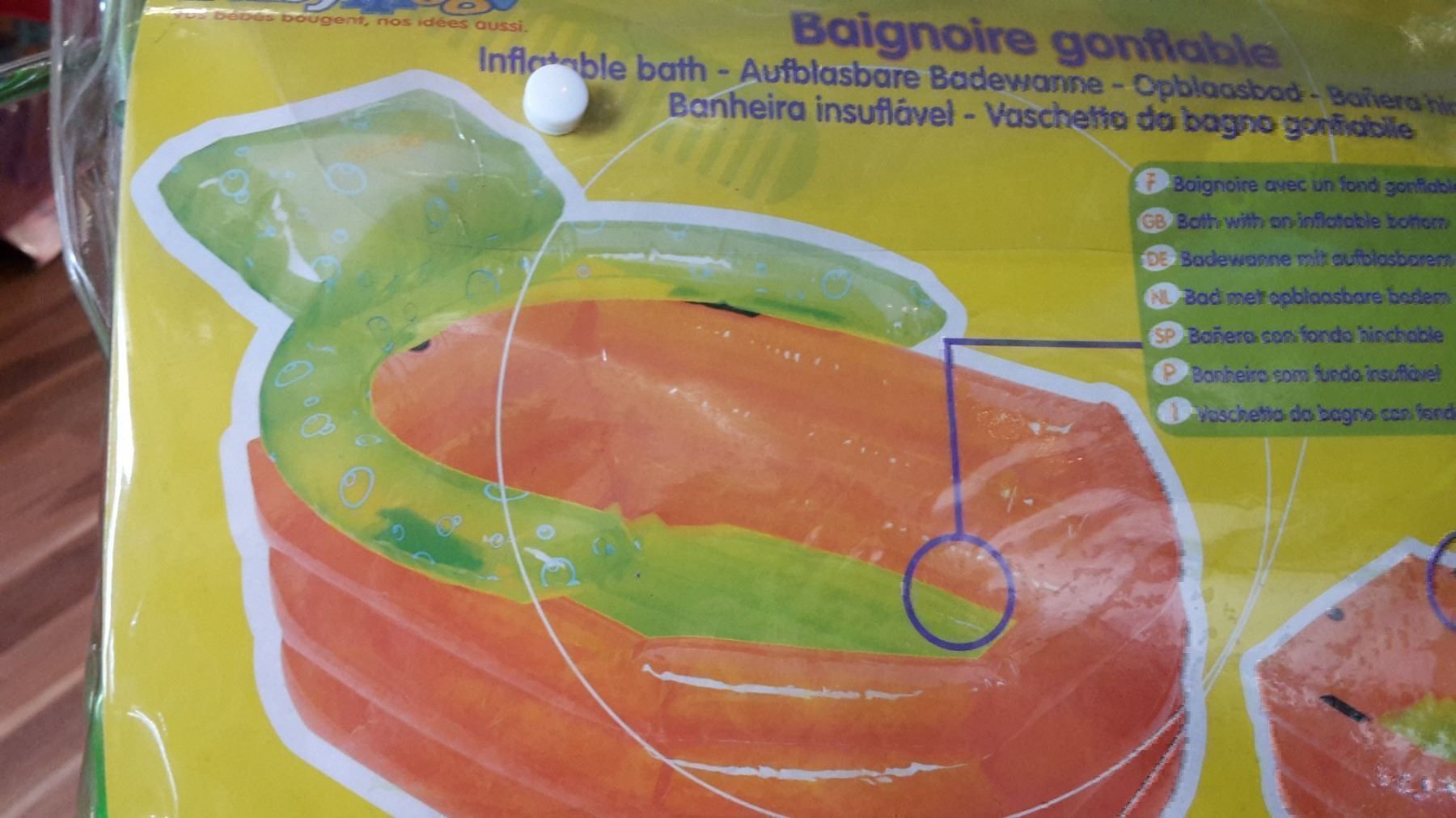 Piscine: Aufblasbare Badewanne Planschbecken – Nuovo e nell'imballaggio originale da Schwarzenburg venduto da Flamingo07 1