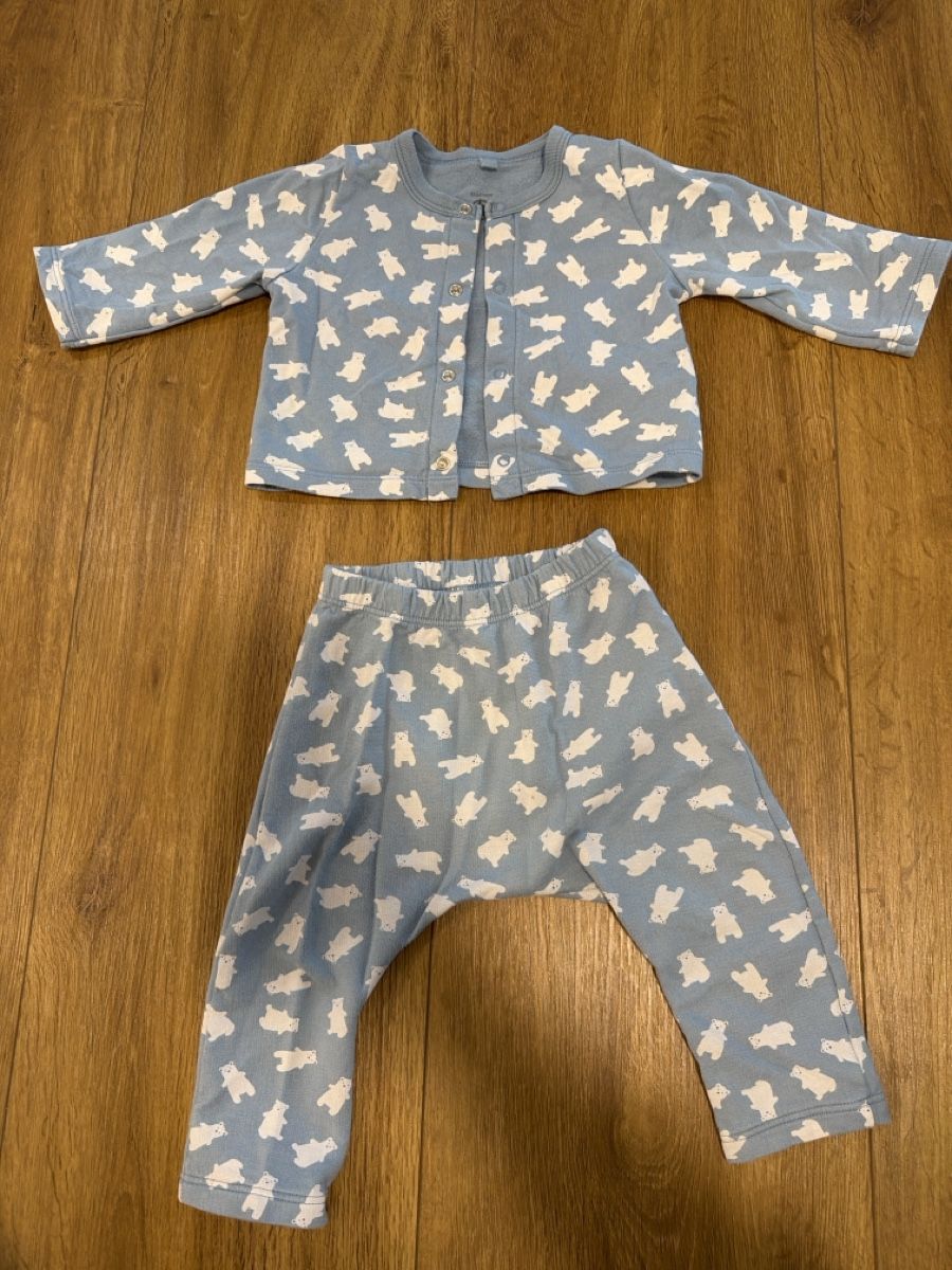 Petit Bateau Pantalons: Petit Bateau hellblau Bären Gr. 74  – D'occasion à Rothenthurm par LaThie