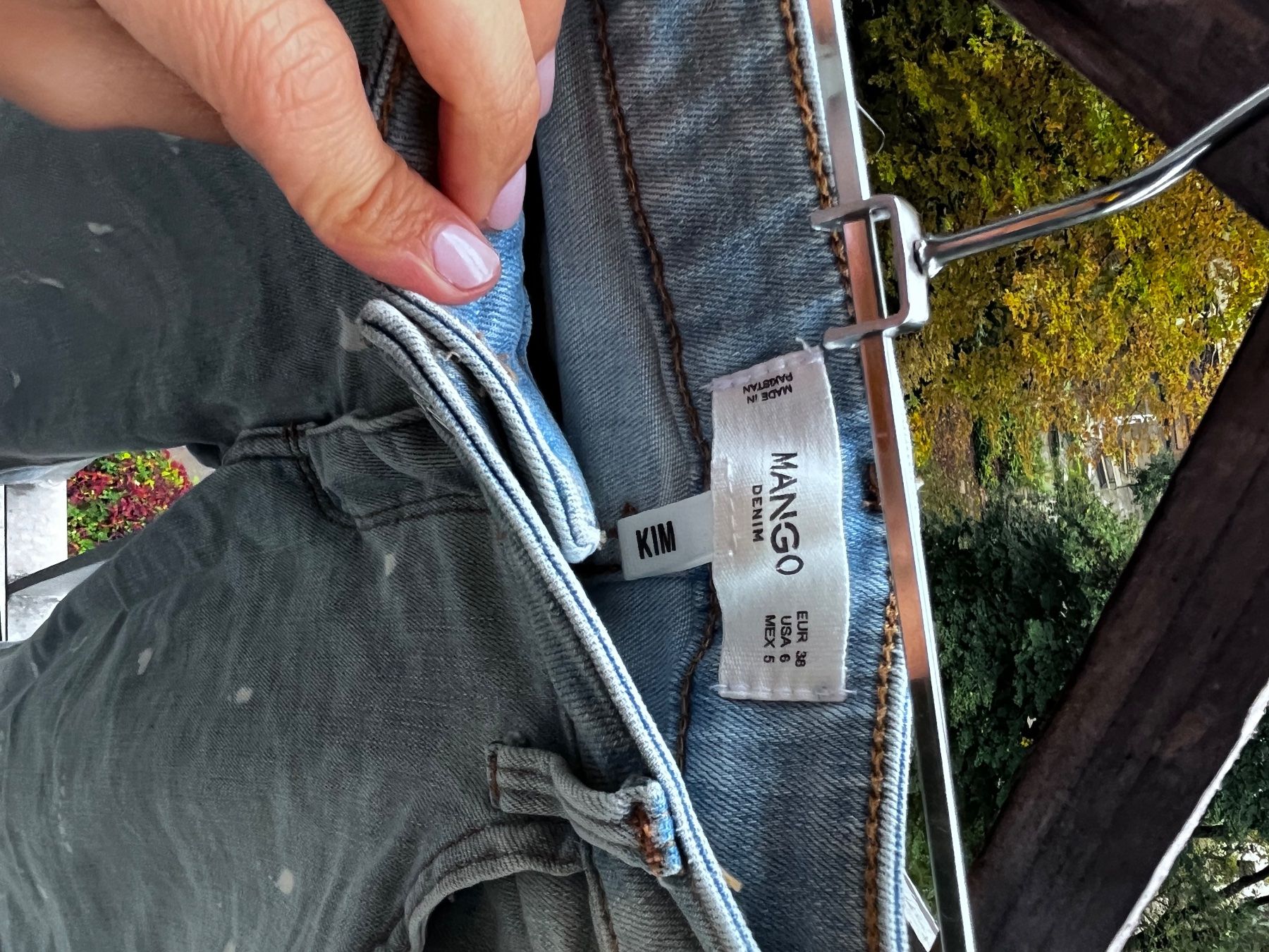Mango Jeans: Mango Jeans Hosen Malerin Style 36 elastisch – Usato da Zürich venduto da maral787 3
