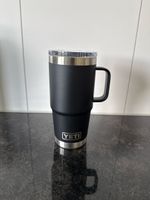 Yeti Rambler Becher schwarz Edelstahl guter Zustand