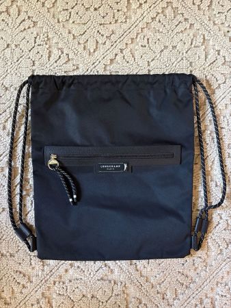 Sac à dos Longchamp en nylon recyclé noir